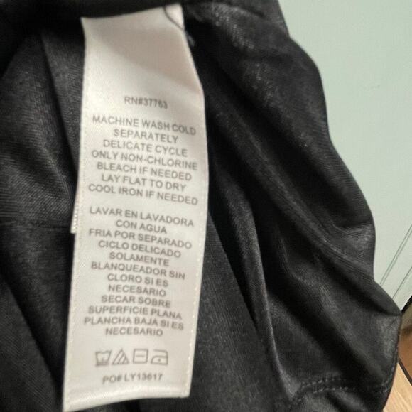 Laundry by Shelli Segal Black Leopard Dress Sleeveless Fit Flare Size 0 - Picture 5 of 6